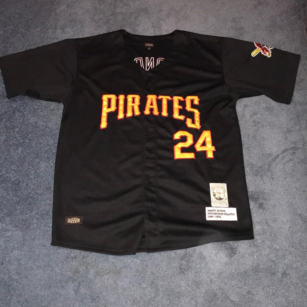 Pittsburgh Pirates Barry Bonds Baseball Jersey